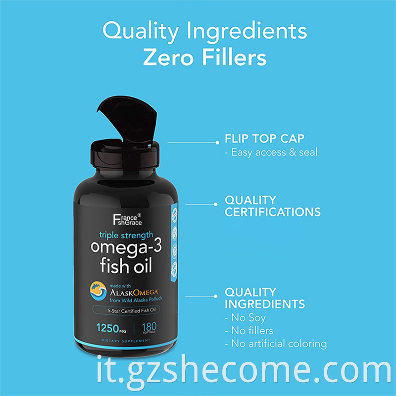 omega 3 softgels